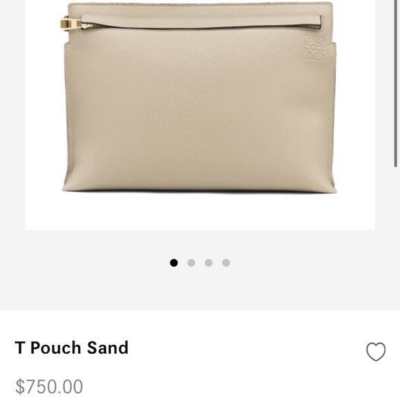 Loewe Handbags - Loewe T stand pouch 100% authentic never used